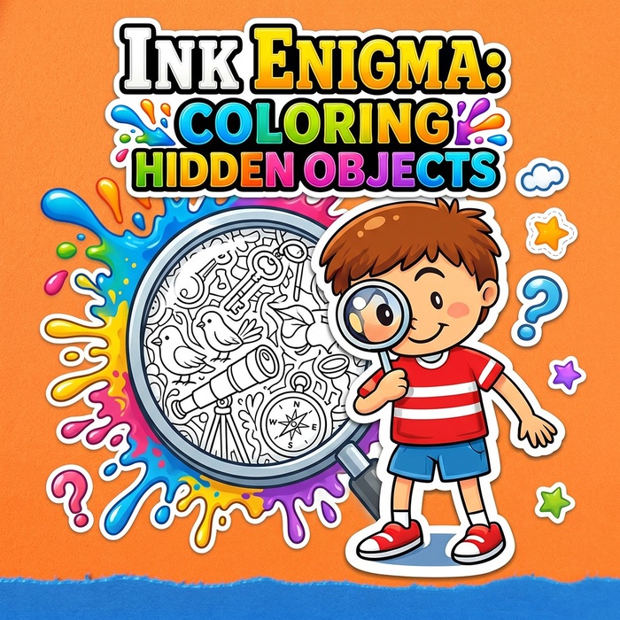 INK ENIGMA: Coloring Hidden Objects