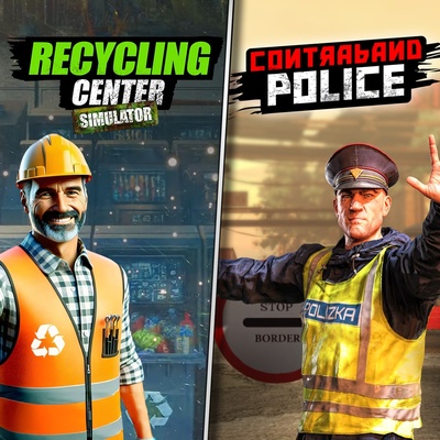 Recycling Center Simulator & Contraband Police