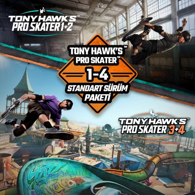 Tony Hawk's™ Pro Skater™ 1 - 4 - Standart Edition Paketi