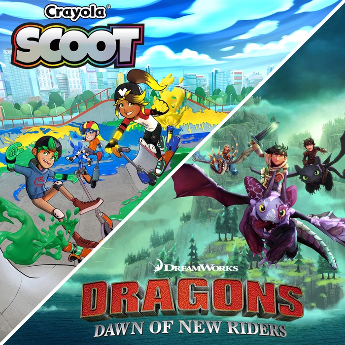 Dreamworks Dragons Dawn Of New Riders And Crayola Scoot