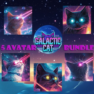 5 Avatar Galactic Cat Bundle