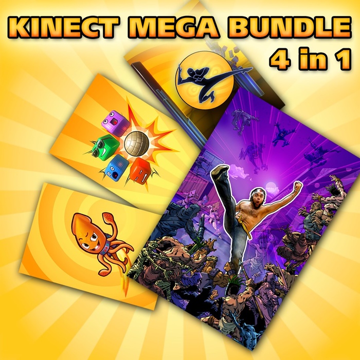 Mega Kinect Paketi: 4'ü 1 Arada