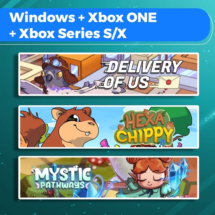 Delivery of Us + Hexa Chippy + Mystic Pathways (Bundle)