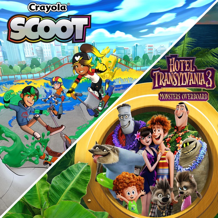 Hotel Transylvania 3 And Crayola Scoot