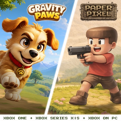 Gravity Paws + Paper Pixel (Bundle)