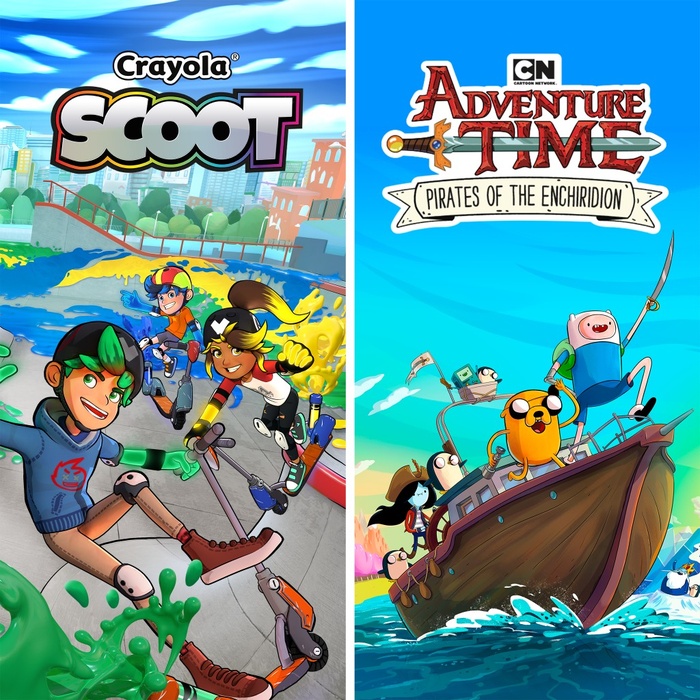 Adventure Time: Pirates Of The Enchiridion And Crayola Scoot