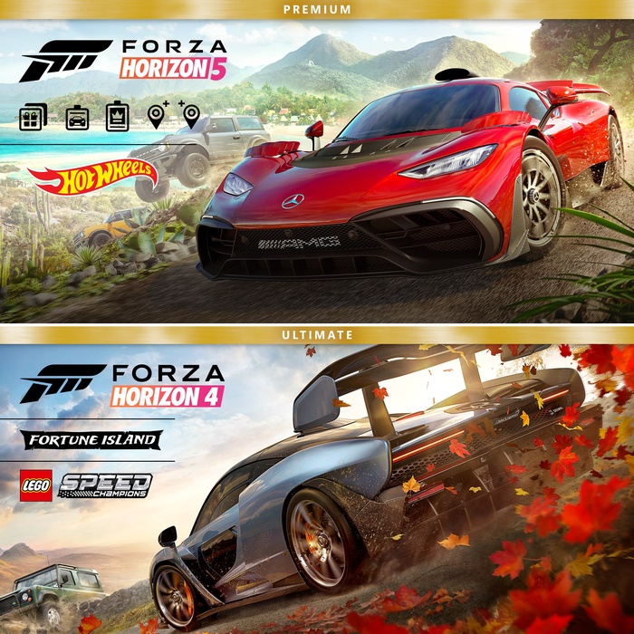 Forza Horizon 5 and Forza Horizon 4 Premium Editions Bundle