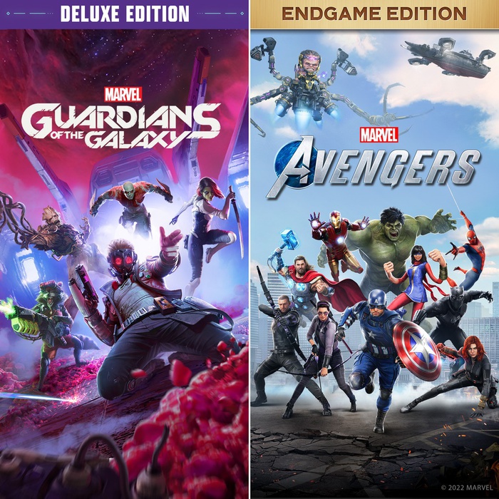 Marvel's Guardians of the Galaxy + Marvel's Avengers Deluxe Bundle