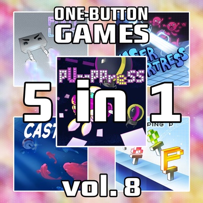 One Button Games 5-in-1 vol. 8