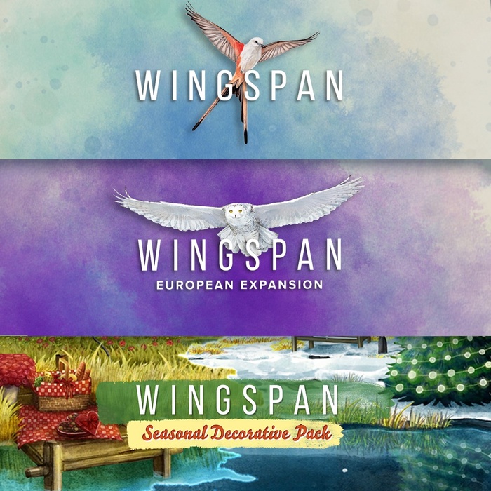 Wingspan + European Expansion + Seasonal Decorative Pack