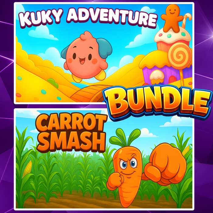 Kuky Adventure + Carrot Smash (Bundle)