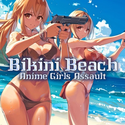 Bikini Beach: Anime Girls Assault