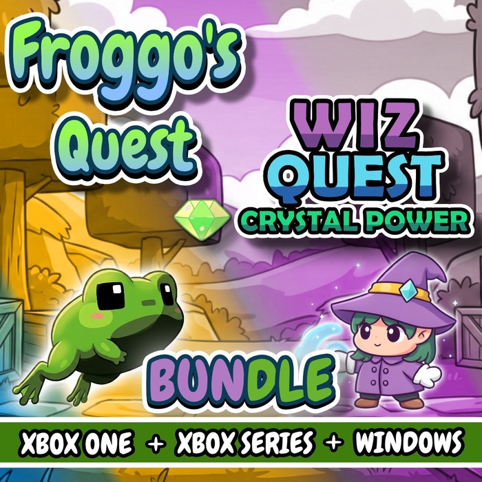 Froggo's Quest + Wiz Quest: Crystal Power (Bundle)
