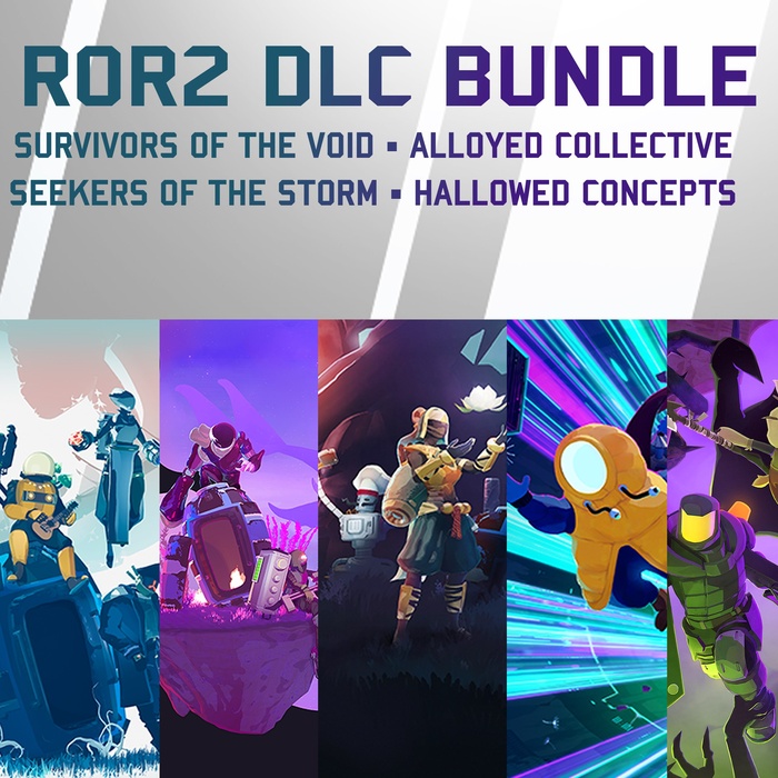 XBOX Series X|S için Risk of Rain 2 + Survivors of the Void + Seekers of the Storm+ Alloyed Collective + Hallowed Concepts