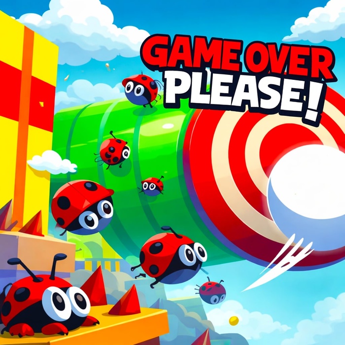 Game Over Please: Puzzle Arcade Game