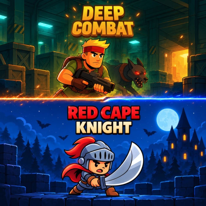 Deep Combat + Red Cape Knight (Bundle)