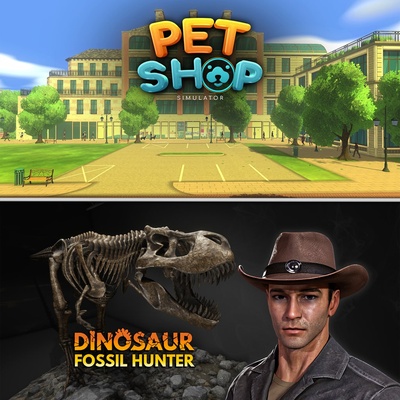 Dinosaur Fossil Hunter & Pet Shop Simulator