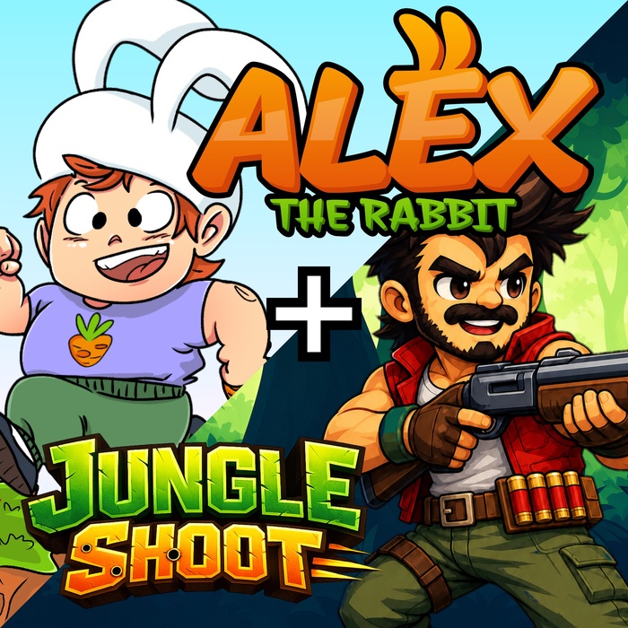 Alex the Rabbit + Jungle Shoot (Bundle)
