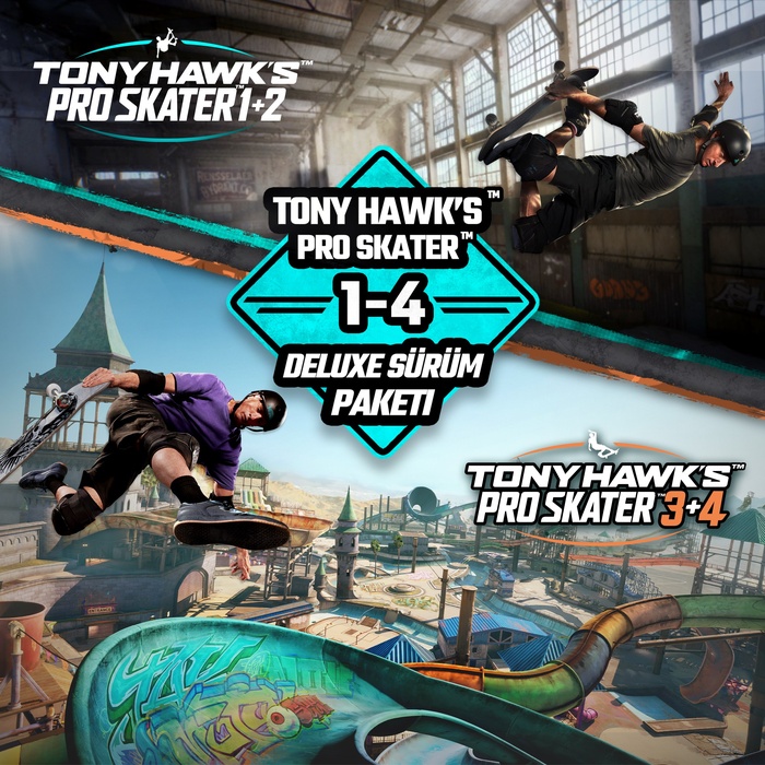 Tony Hawk's™ Pro Skater™ 1 - 4 - Deluxe Edition Paketi