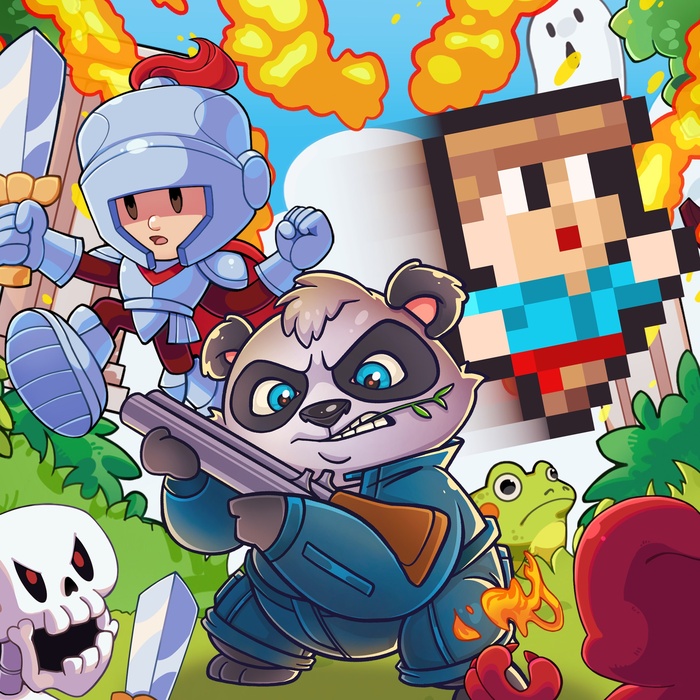 Chepurniy Games Bundle: Run & Jump Guy + Pancho's Mission + Boned Again: Survivors