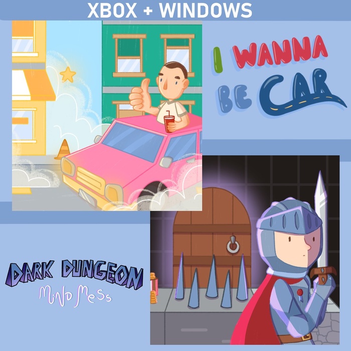 I Wanna Be Car / Dark Dungeon Mind Mess (Bundle)