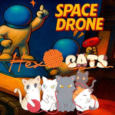 Space Drone and Hex Cats Bundle