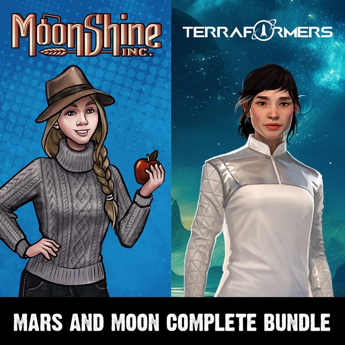 Terraformers & Moonshine Inc - Mars and Moon Complete Bundle