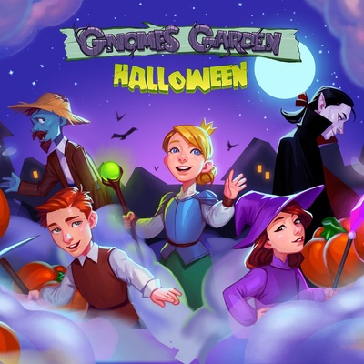 Gnomes Garden: Halloween