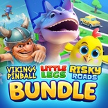 Vikings Pinball + Little Legs + Risky Roads (Bundle)