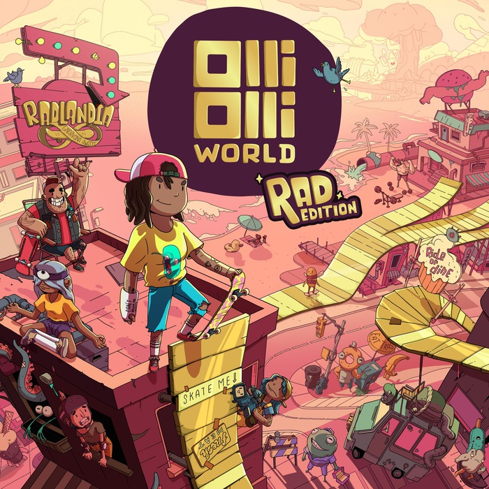 Olliolli World — Rad Edition (PS4/PS5)