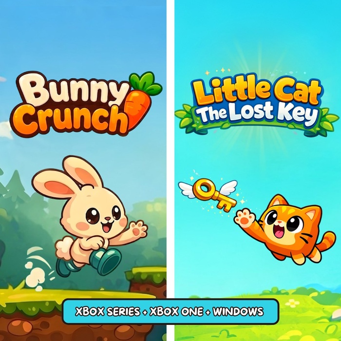 Bunny Crunch & Little Cat Bundle (PACK - 6 IN 1)