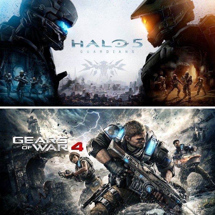 Gears of War 4 ve Halo 5: Guardians Yığını