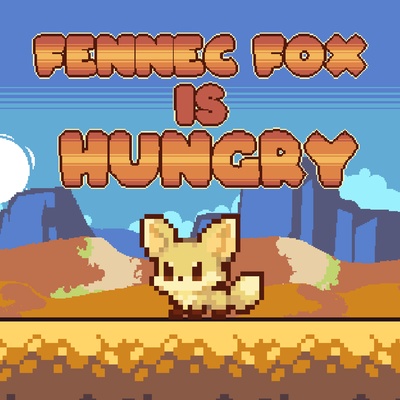 Fennec Fox is Hungry