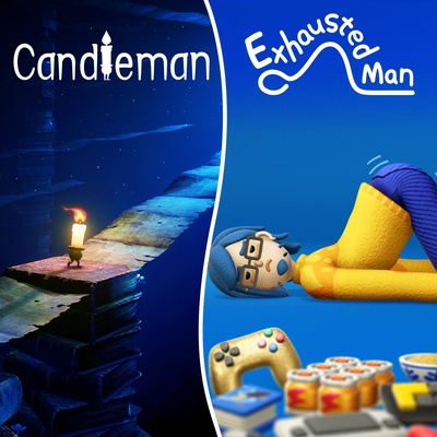 Exhausted Man and Candleman Bundle
