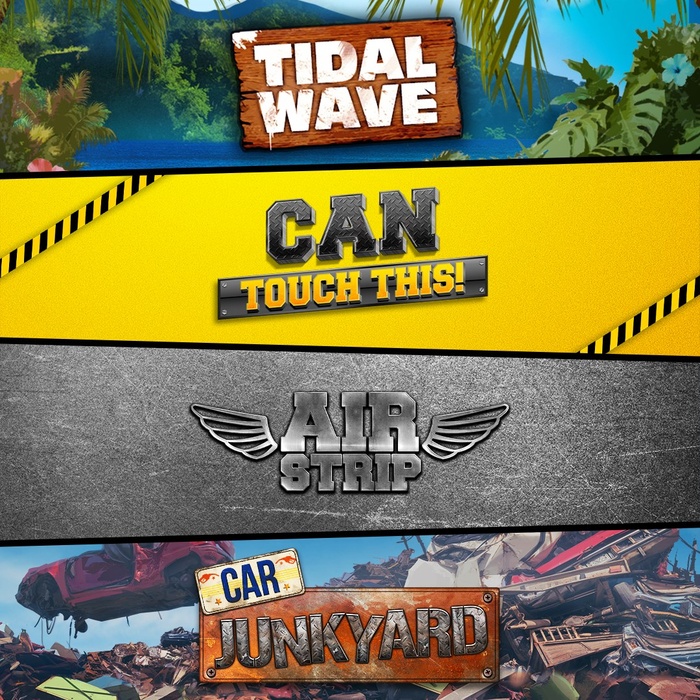 AirStrip DLC + Can Touch This DLC+ Tidal Wave DLC + Junkyard DLC Bundle