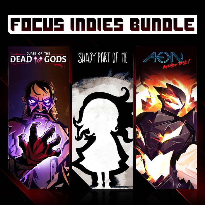 Focus Indies Bundle — Curse Of The Dead Gods + Shady Part Of Me + Aeon Must Die!