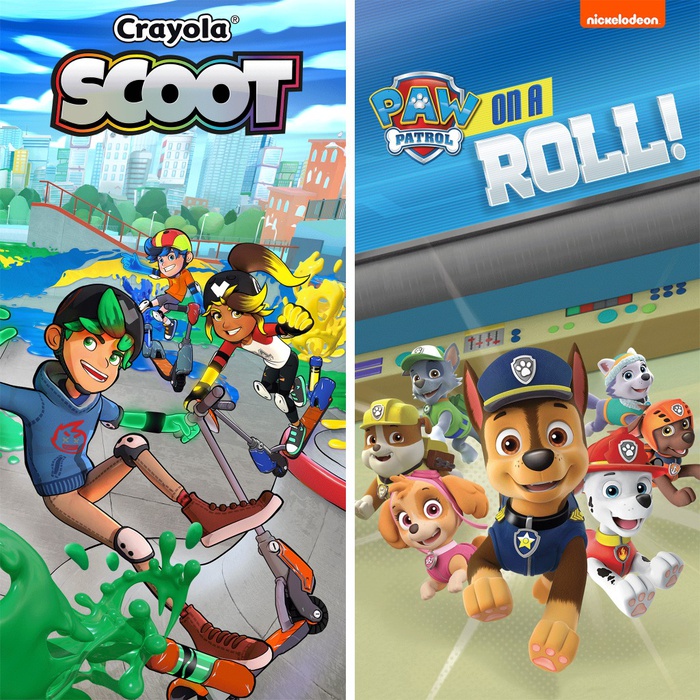 Paw Patrol And Crayola Scoot