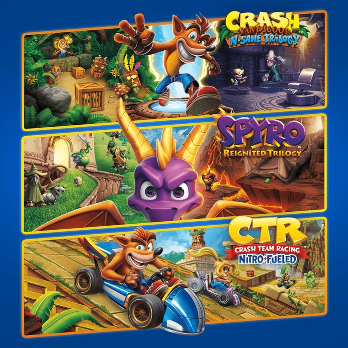 Crash™ + Spyro™ Triple Play Bundle